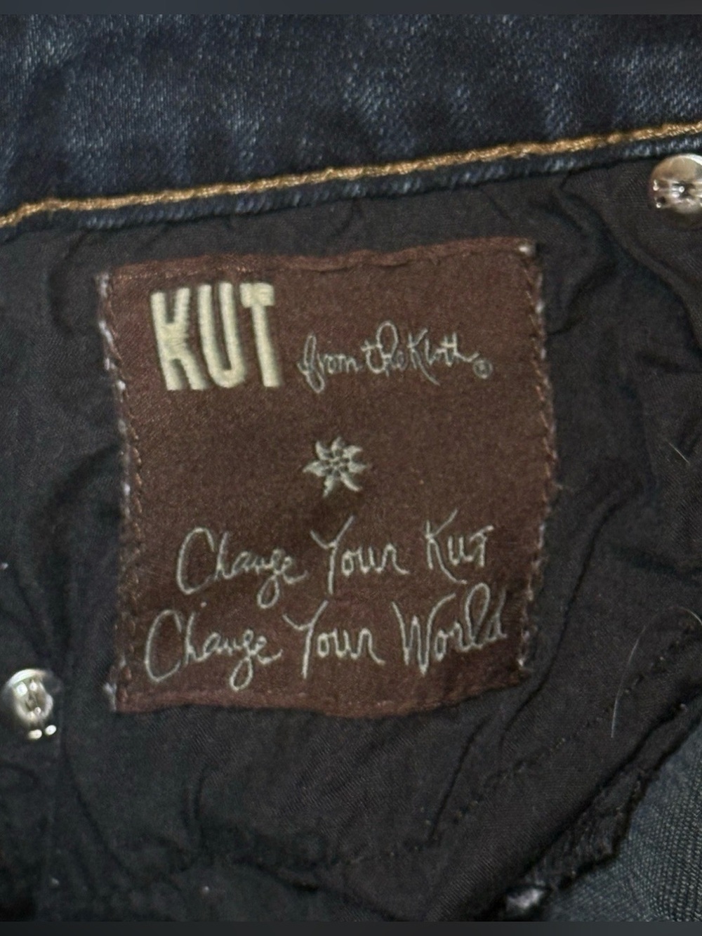 Kut From The Kloth Size 8 Diana Skinny Stretch Blue Jeans Womens 32 X 32 - Picture 9 of 10